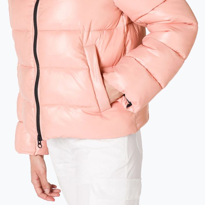Γυναικείο Rossignol Shiny Bomber down jacket παστέλ ροζ 6