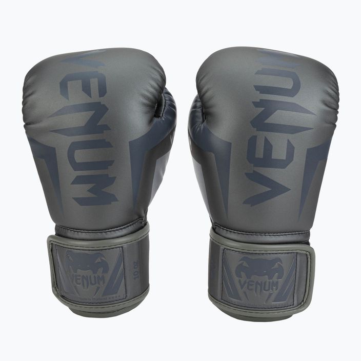 Venum Elite γκρι ανδρικά γάντια πυγμαχίας VENUM-0984
