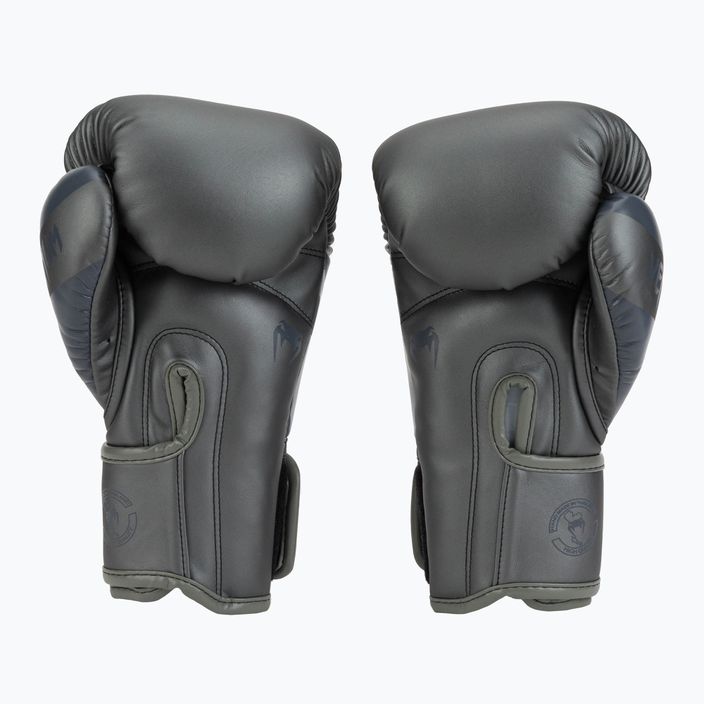 Venum Elite γκρι ανδρικά γάντια πυγμαχίας VENUM-0984 2