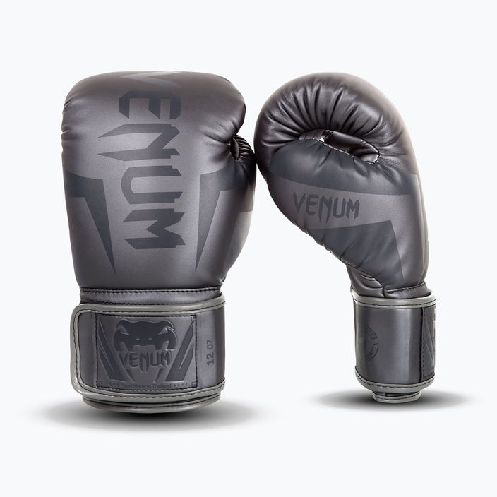 Venum Elite γκρι ανδρικά γάντια πυγμαχίας VENUM-0984 7