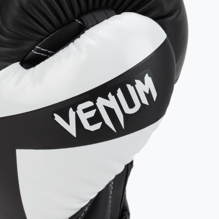 Venum Elite γάντια πυγμαχίας μαύρο και άσπρο 0984 5