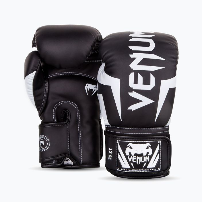 Venum Elite γάντια πυγμαχίας μαύρο και άσπρο 0984 9