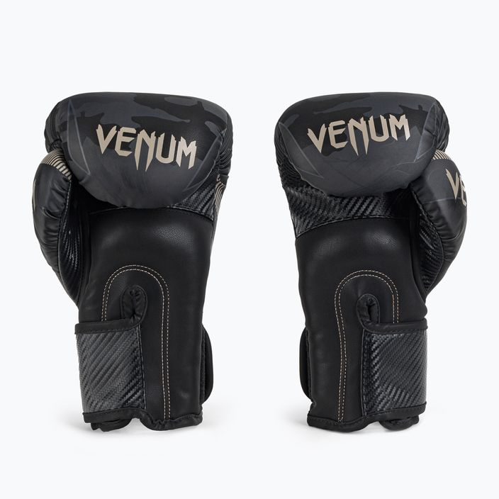 Γάντια πυγμαχίας Venum Impact μαύρο-γκρι VENUM-03284-497 2