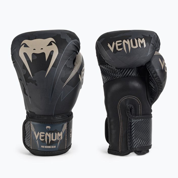 Γάντια πυγμαχίας Venum Impact μαύρο-γκρι VENUM-03284-497 3