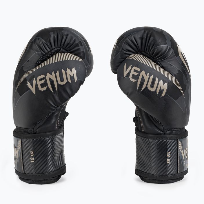 Γάντια πυγμαχίας Venum Impact μαύρο-γκρι VENUM-03284-497 4