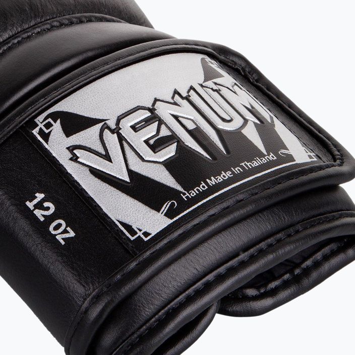 Venum Giant 3.0 μαύρα και ασημί γάντια πυγμαχίας 2055-128 8