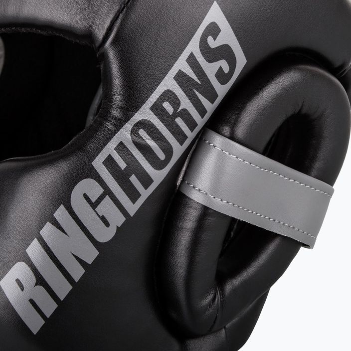 Ringhorns Charger Headgear ανδρικό κράνος πυγμαχίας μαύρο RH-00021-001 4