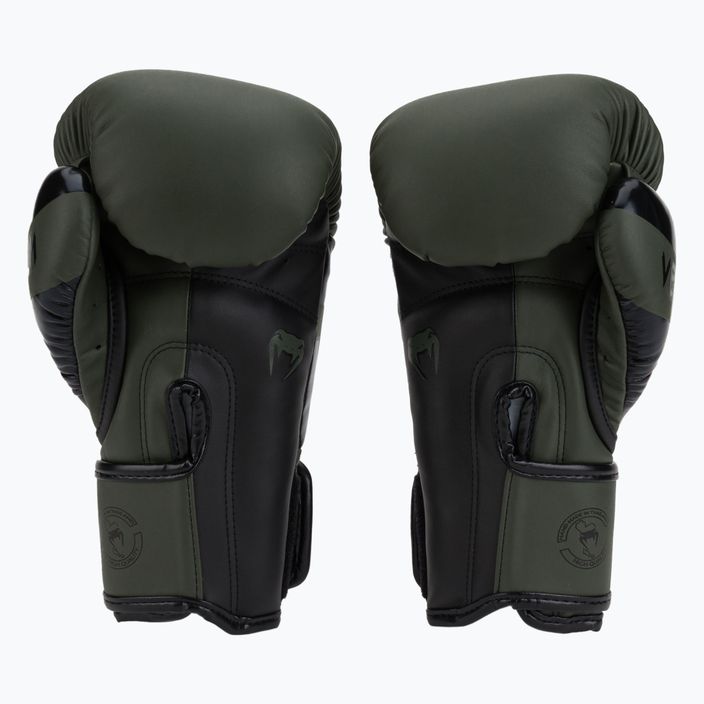 Venum Elite ανδρικά γάντια πυγμαχίας πράσινα VENUM-1392 2