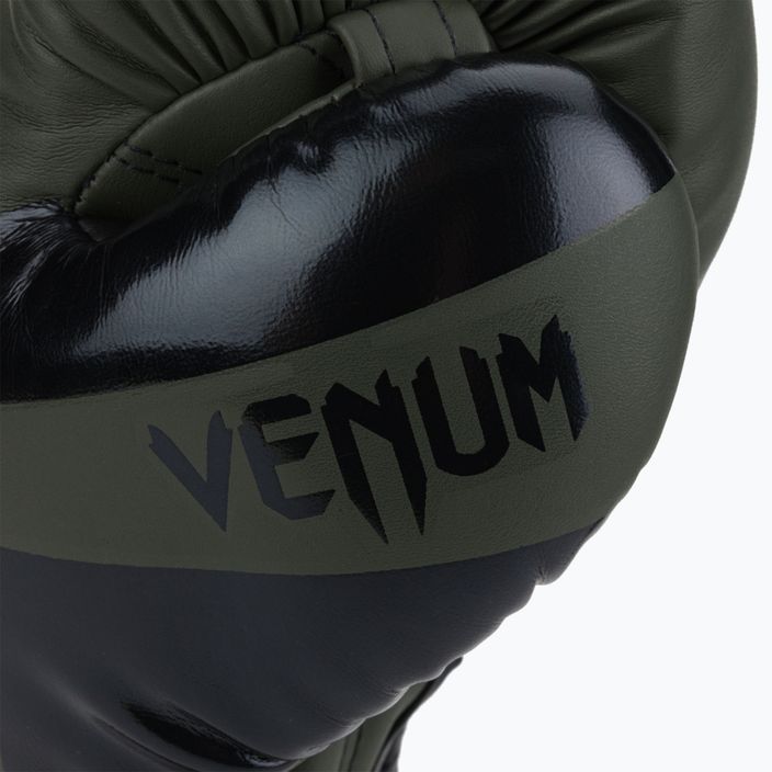 Venum Elite ανδρικά γάντια πυγμαχίας πράσινα VENUM-1392 6