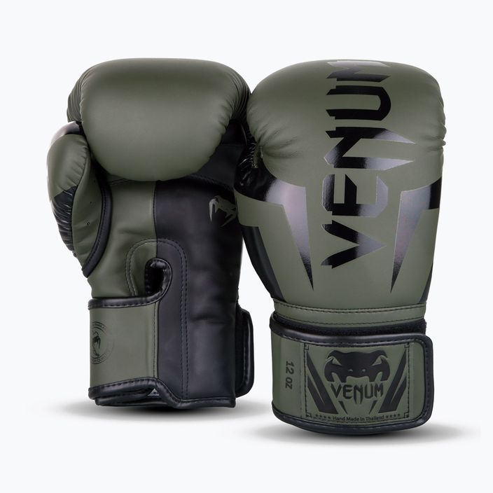 Venum Elite ανδρικά γάντια πυγμαχίας πράσινα VENUM-1392 9