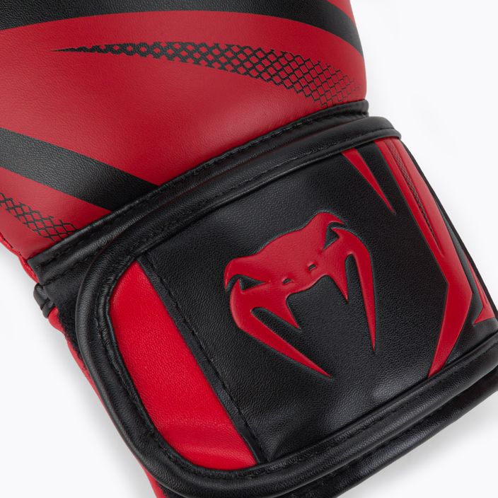 Venum Challenger 3.0 κόκκινα/μαύρα γάντια πυγμαχίας 03525-100 5