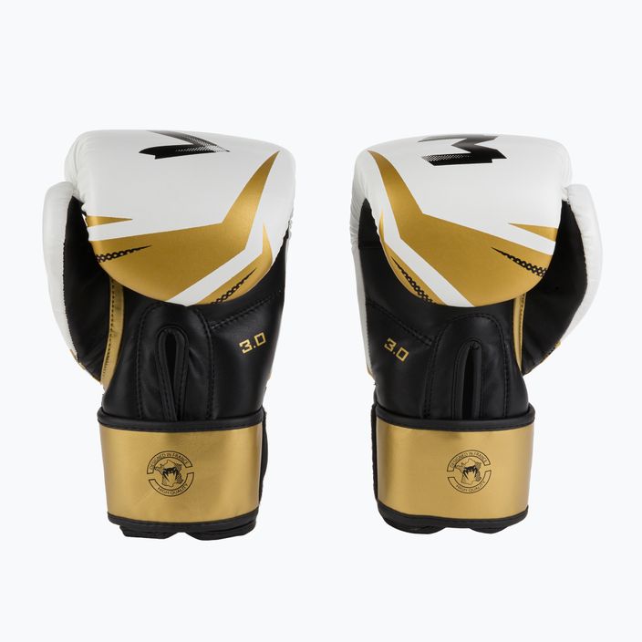 Venum Challenger 3.0 λευκά και χρυσά γάντια πυγμαχίας 03525-520 2