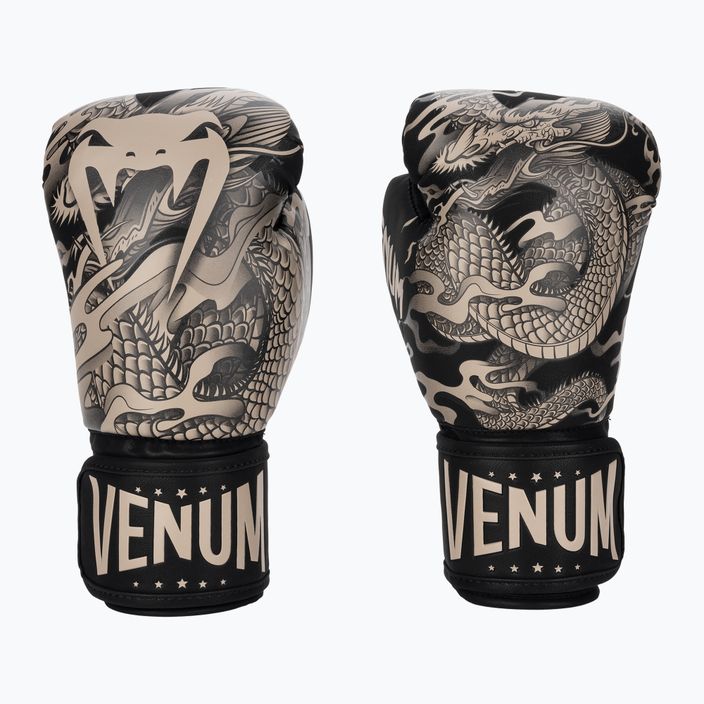 Venum γάντια πυγμαχίας Dragon's Flight μαύρο/αμμουδιά