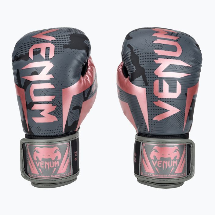 Venum Elite ανδρικά γάντια πυγμαχίας μαύρο και ροζ 1392-537
