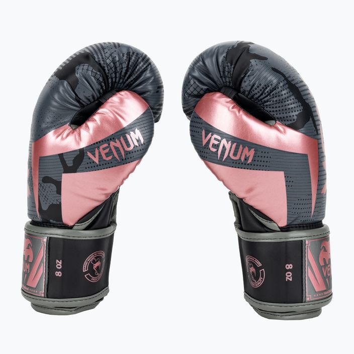 Venum Elite ανδρικά γάντια πυγμαχίας μαύρο και ροζ 1392-537 3