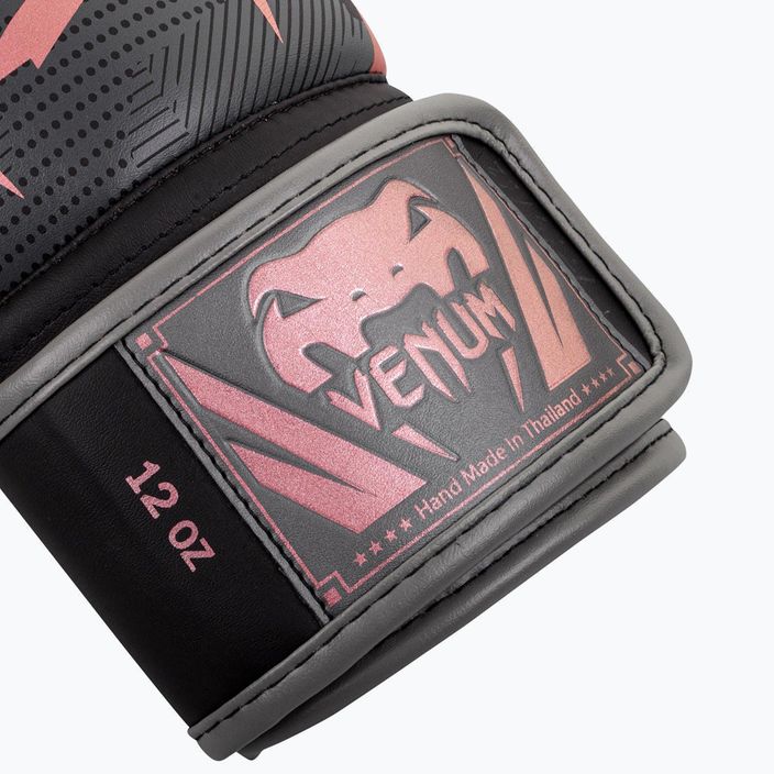 Venum Elite ανδρικά γάντια πυγμαχίας μαύρο και ροζ 1392-537 10