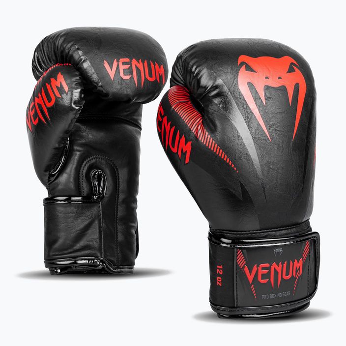 Venum Impact γάντια πυγμαχίας μαύρα VENUM-03284-100 8