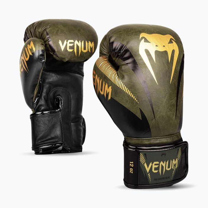 Venum Impact πράσινα γάντια πυγμαχίας 03284-230 9