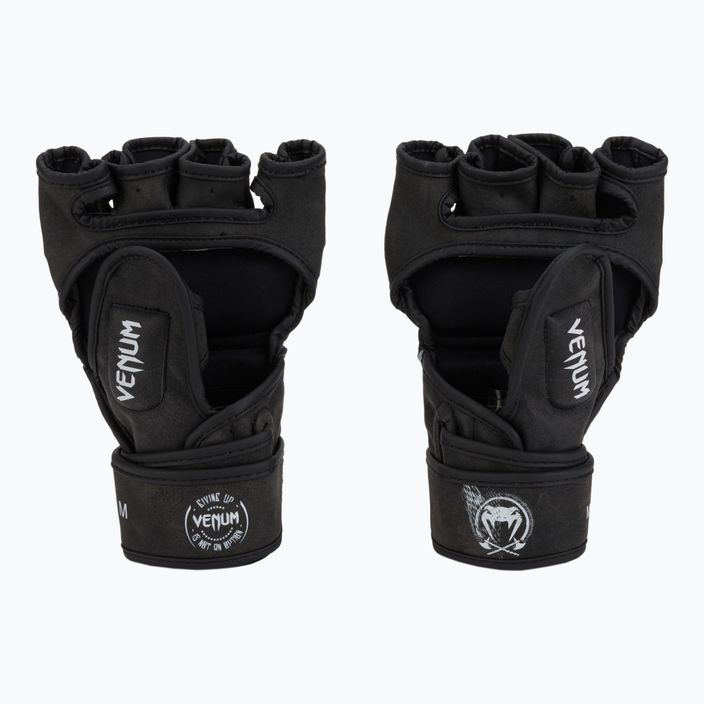 Venum GLDTR 4.0 ανδρικά γάντια grappling μαύρο και άσπρο VENUM-04166 2