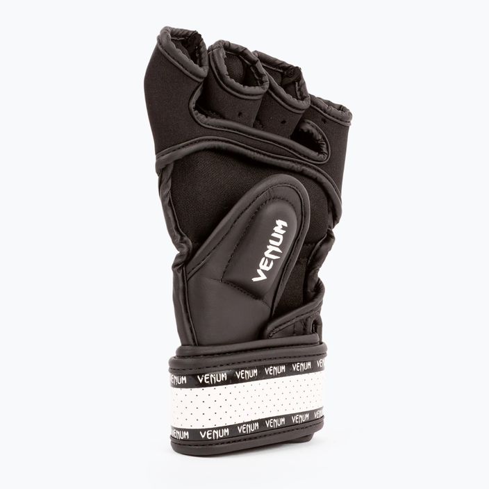 Venum Impact 2.0 μαύρα/λευκά γάντια MMA 7
