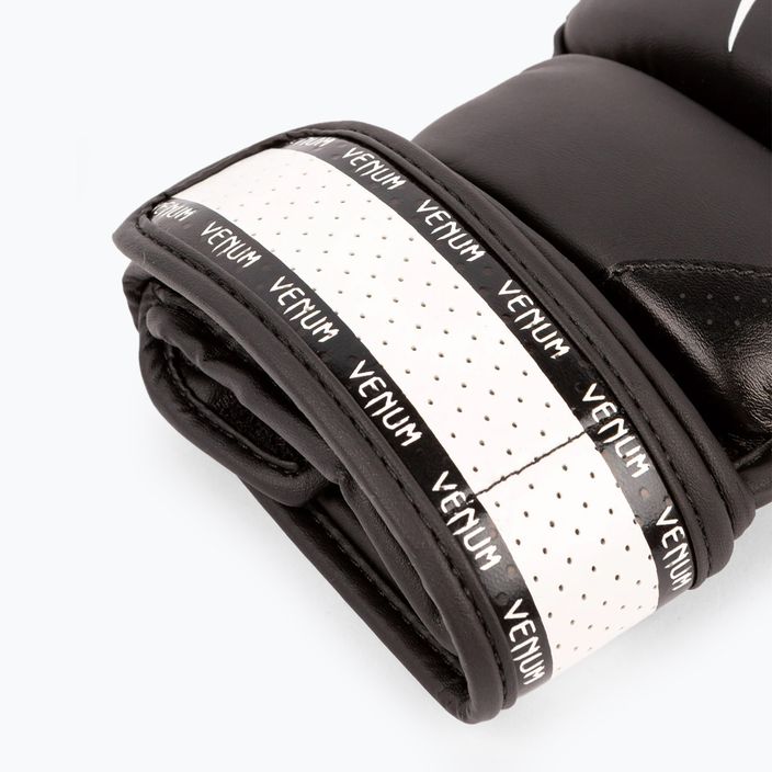 Venum Impact 2.0 μαύρα/λευκά γάντια MMA 9