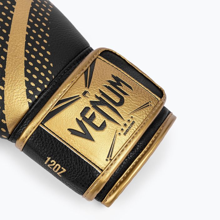 Venum Lightning Boxing Gloves χρυσό/μαύρο 3