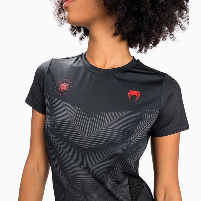 Venum Phantom Dry Tech γυναικείο t-shirt μαύρο/κόκκινο 04731-100 2