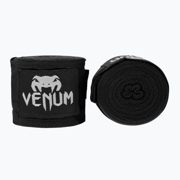 Venum Kontact επίδεσμοι πυγμαχίας 450 cm μαύροι σε ρείκι