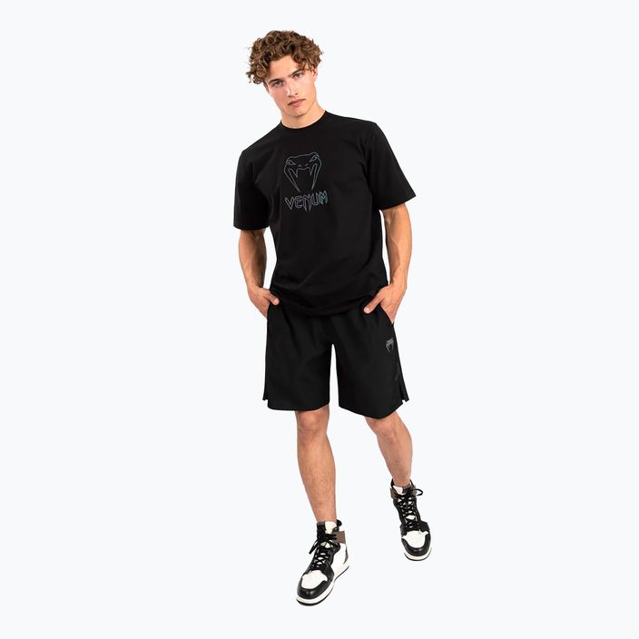 Ανδρικό Venum Classic μαύρο/μαύρο αντανακλαστικό T-shirt 3