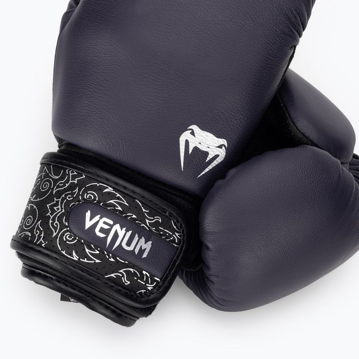 Venum Power 2.0 γάντια πυγμαχίας μπλε/μαύρο 4