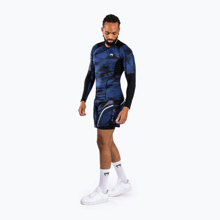 Ανδρικό μακρυμάνικο Venum Electron 3.0 Rashguard navy 2