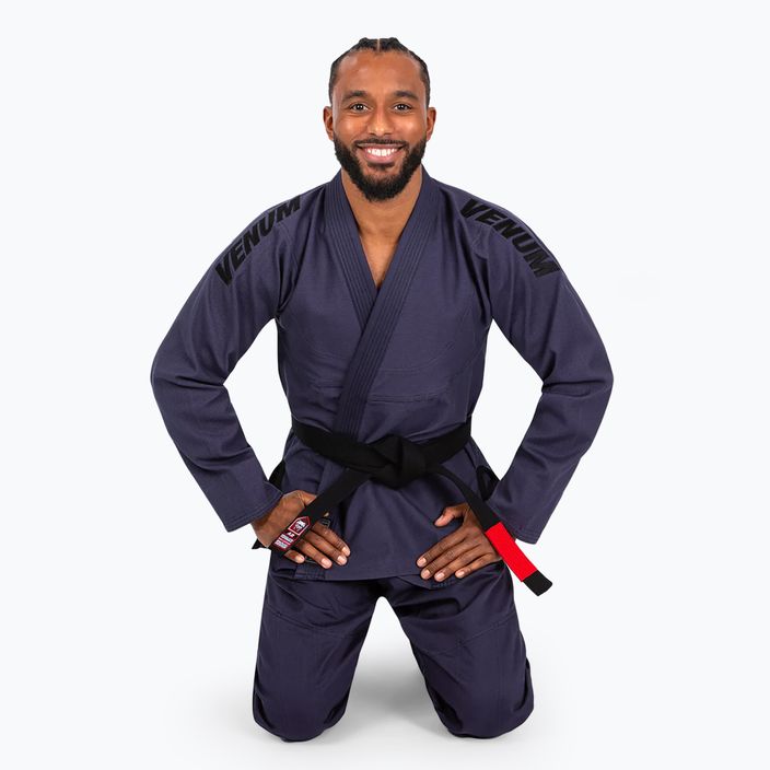 GI για Brazilian jiu-jitsu Venum Contender Evo lavender grey 3