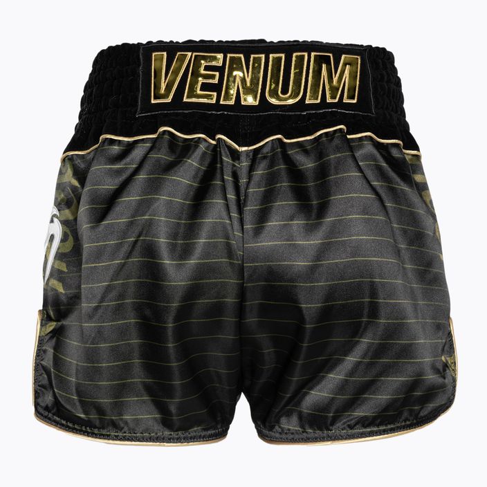 Venum Attack Muay Thai σορτς προπόνησης μαύρο/χρυσό 2