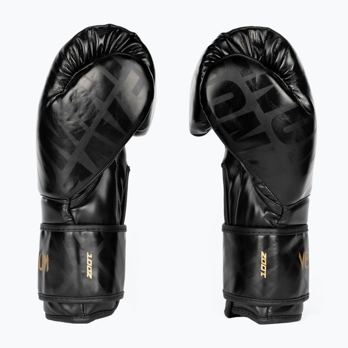 Venum Contender 1.5 XT γάντια πυγμαχίας μαύρο/χρυσό 3