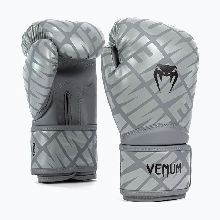Venum Contender 1.5 XT γάντια πυγμαχίας γκρι/μαύρο 3