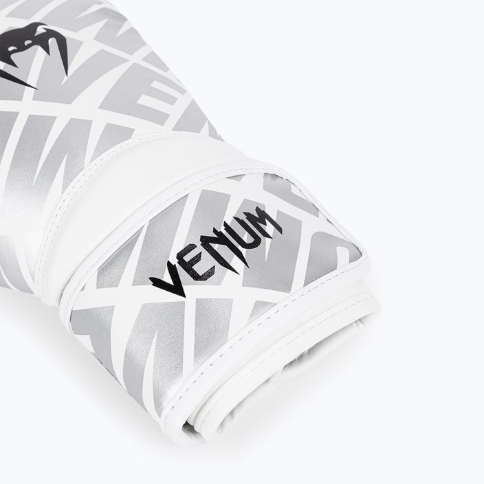 Venum Contender 1.5 XT γάντια πυγμαχίας λευκό/ασημί 6