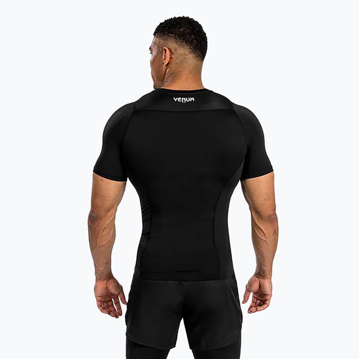 Ανδρικό μπλουζάκι Venum Attack Rashguard black 3