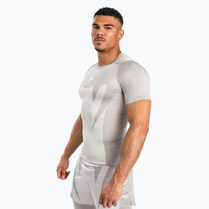 Ανδρικό μπλουζάκι Venum Attack Rashguard beige 3