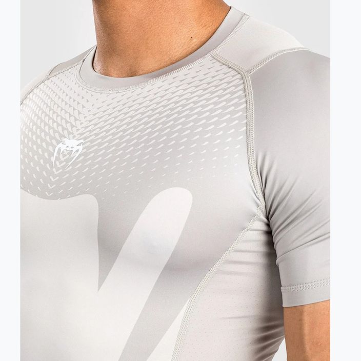 Ανδρικό μπλουζάκι Venum Attack Rashguard beige 4