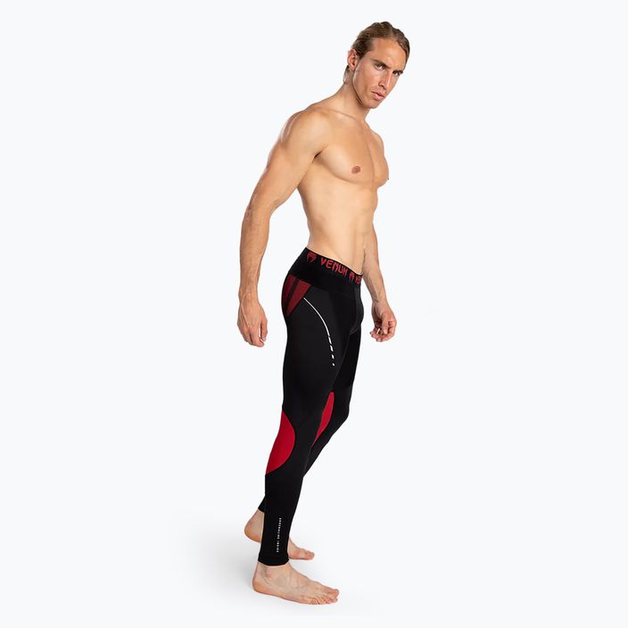 Ανδρικό κολάν Venum Adrenaline Spats black/red 2