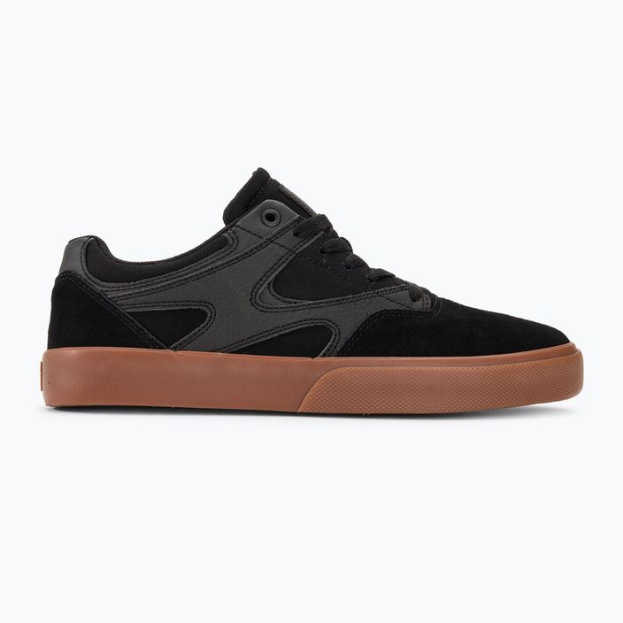 DC Kalis Vulc ανδρικά παπούτσια μαύρο/μαύρο/gum 2