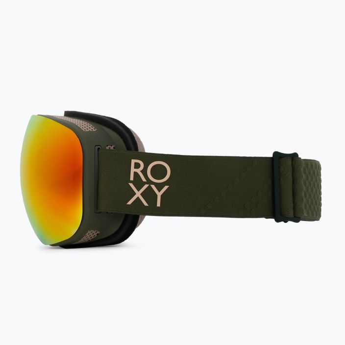 Γυναικεία γυαλιά snowboard ROXY Popscreen Cluxe J 2021 burnt olive/sonar ml revo red 4