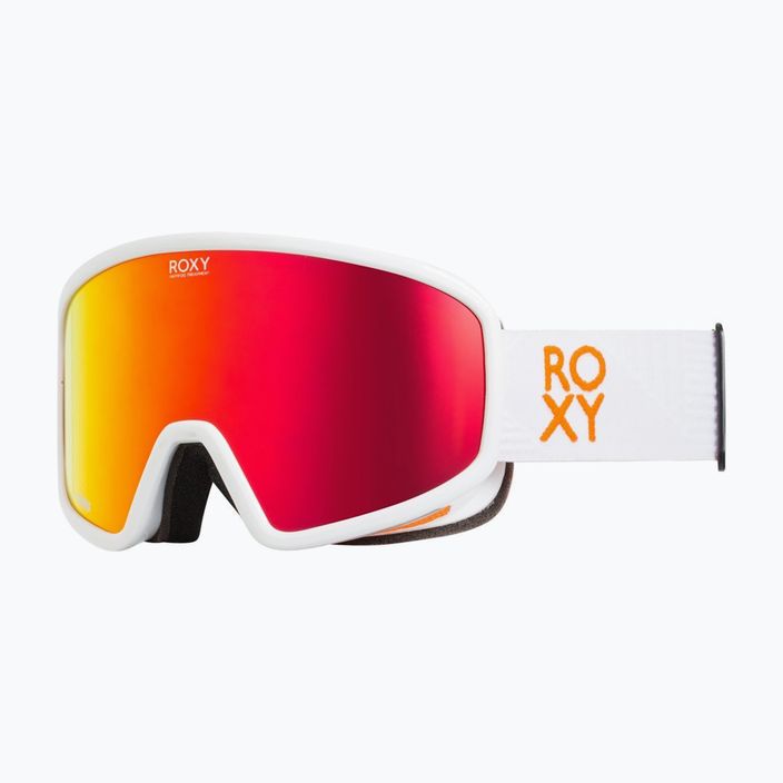 Γυναικεία γυαλιά snowboard ROXY Feenity Color Luxe 2021 bright white/sonar ml revo red 5