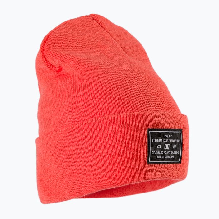 Γυναικείο χειμερινό καπέλο DC Label hot coral