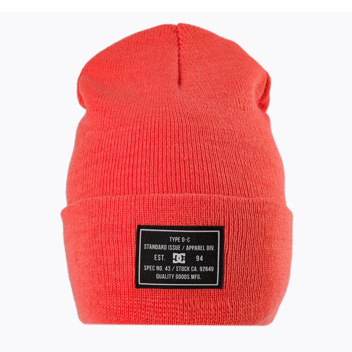 Γυναικείο χειμερινό καπέλο DC Label hot coral 2