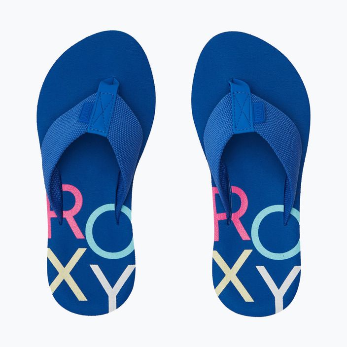 Γυναικείες σαγιονάρες ROXY Coastin Print 2021 bacha blue 3