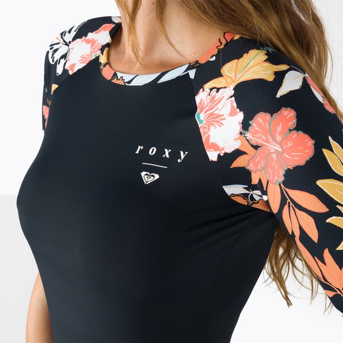 Γυναικείο κολυμβητικό T-shirt ROXY Beach Classics 2021 anthracite/island vibes 5
