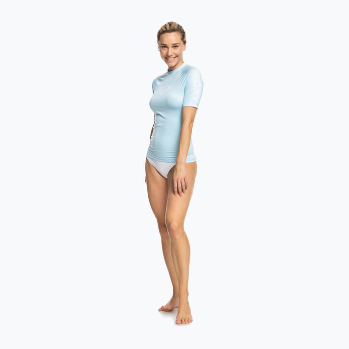 Γυναικείο κολυμβητικό T-shirt ROXY Whole Hearted 2021 cool blue 2