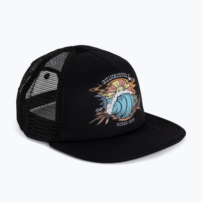 Παιδικό καπέλο μπέιζμπολ Quiksilver Hard Shred black
