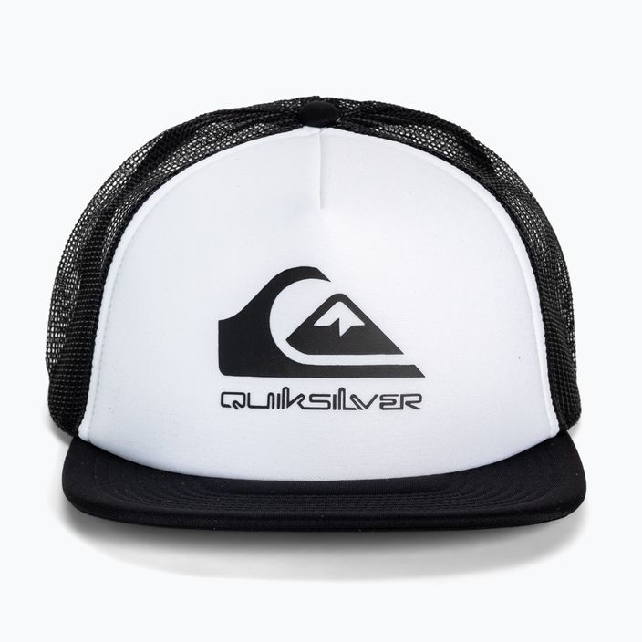 Ανδρικό καπέλο μπέιζμπολ Quiksilver Foamslayer white/black 4